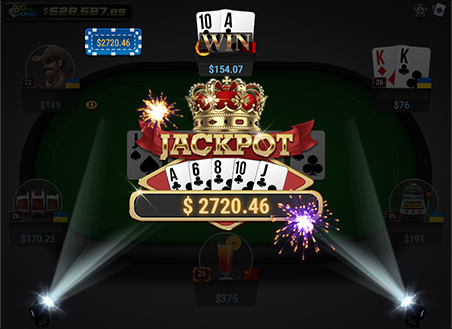 you will hit the Flush Jackpot!